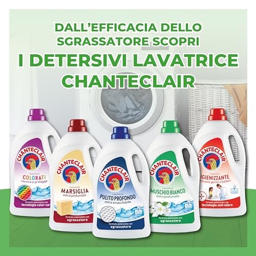 Chanteclair Detersivo Lavatrice Muschio Bianco - immagine 8