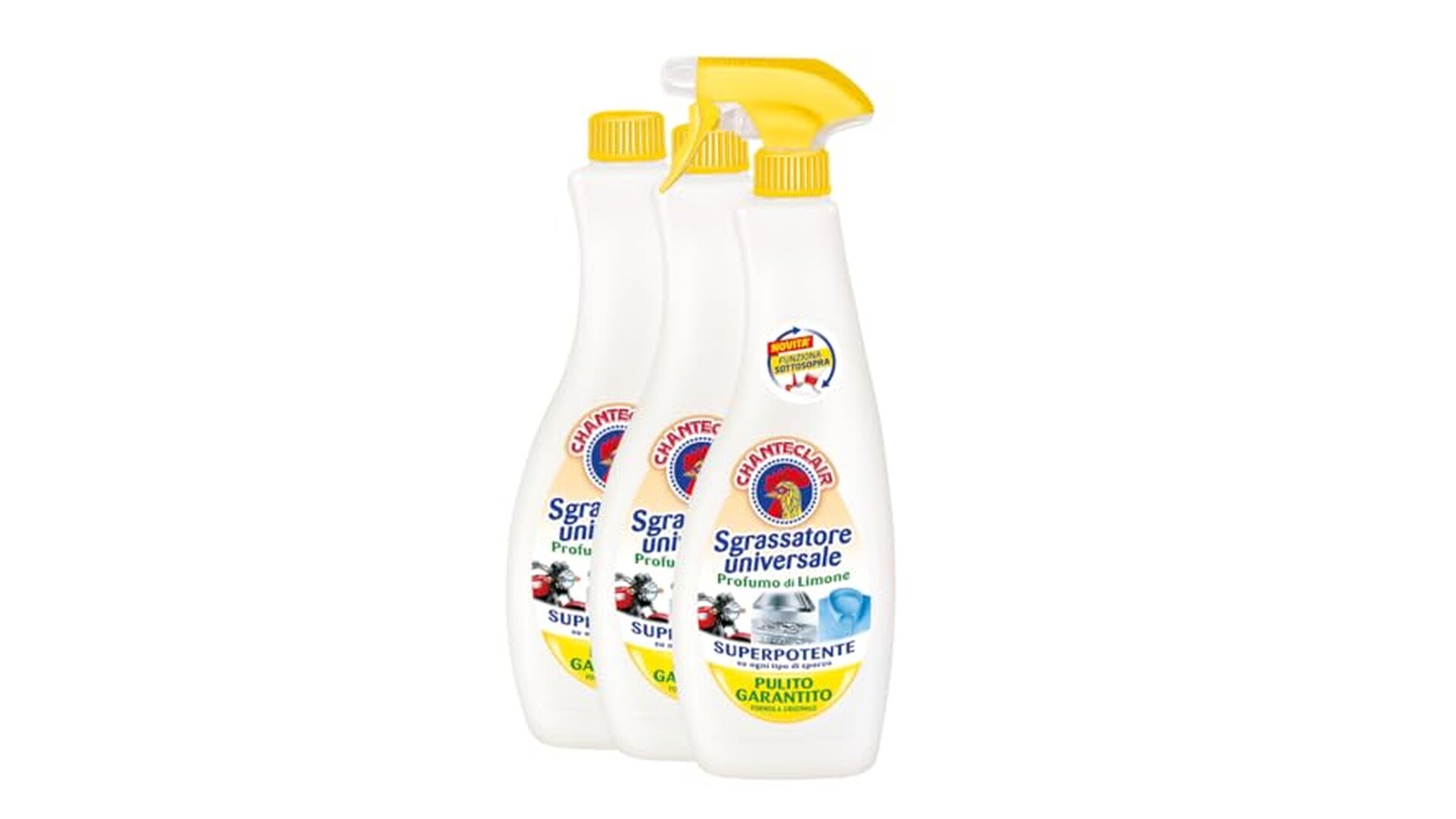 Chanteclair Sgrassatore Limone Spray + Ricariche