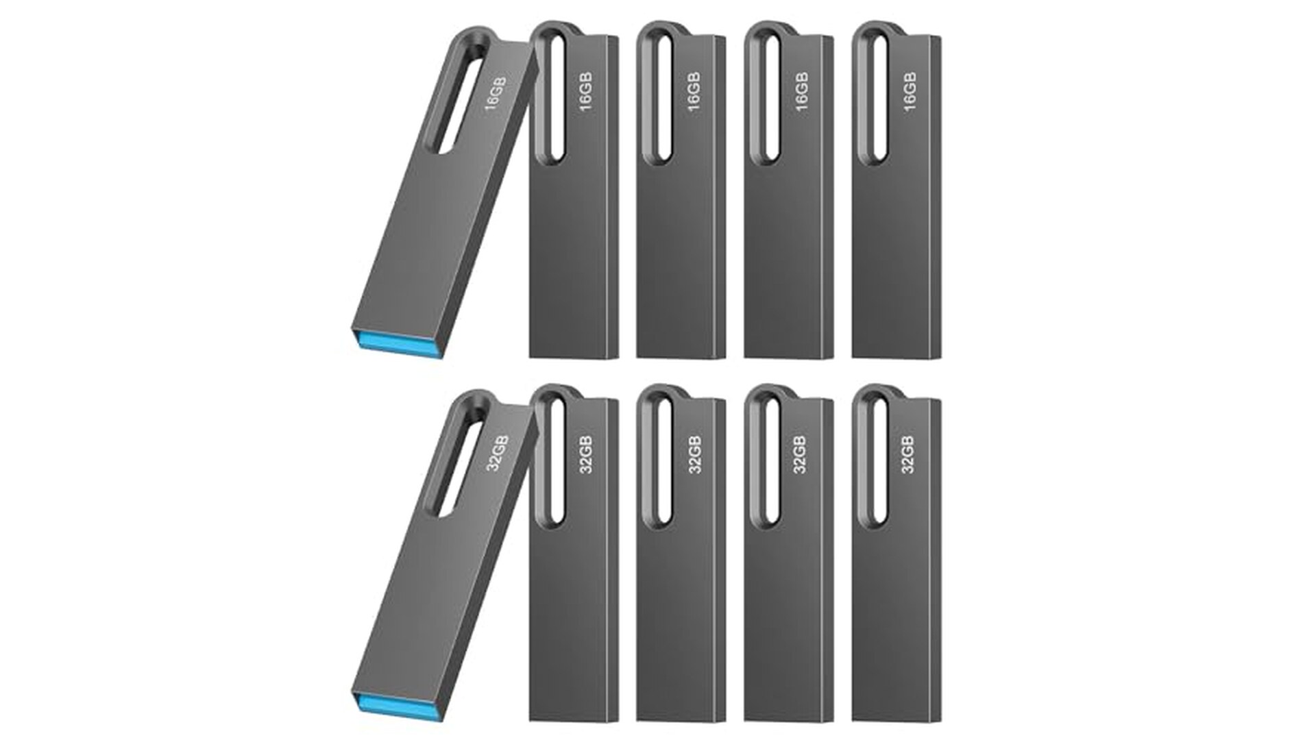 Chiavetta USB 32GB 5 Pezzi 3.0 per PC e Tablet