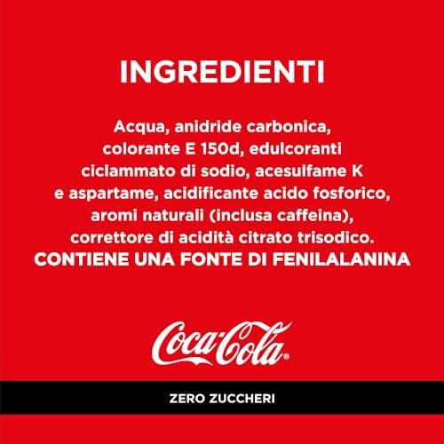 Coca-Cola Zero 24 Lattine da 330ml - immagine 2