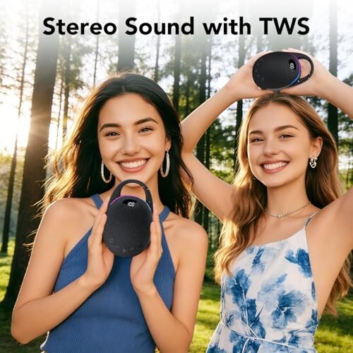 Coioc Cassa Bluetooth Portatile con Luci RGB - immagine 4
