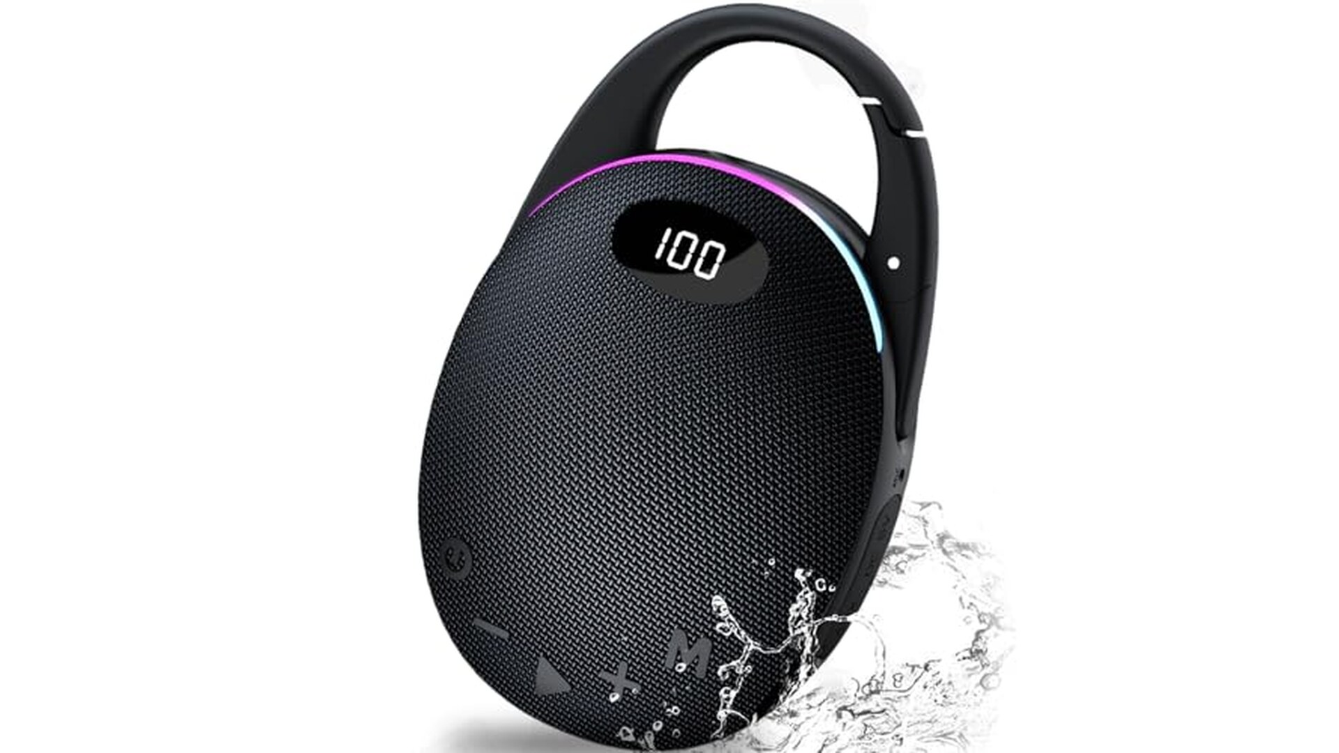 Coioc Cassa Bluetooth Portatile con Luci RGB