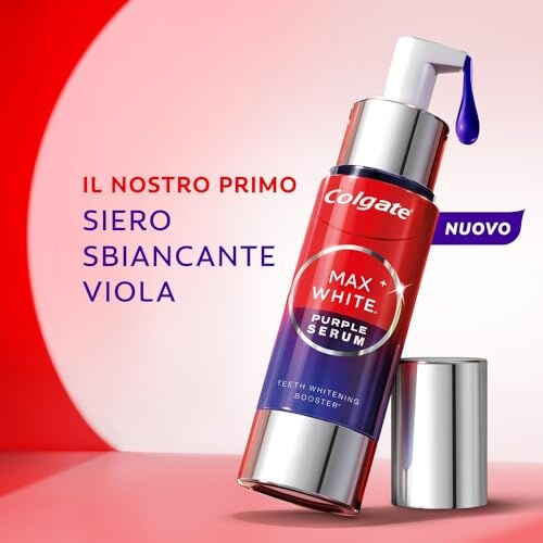 Colgate Max White Purple Serum Sbiancante Denti - immagine 1