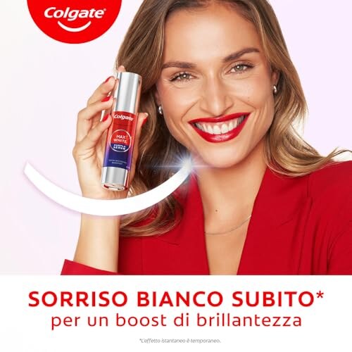 Colgate Max White Purple Serum Sbiancante Denti - immagine 2