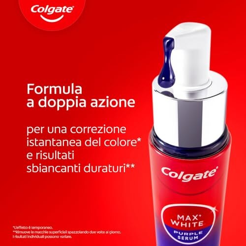 Colgate Max White Purple Serum Sbiancante Denti - immagine 3