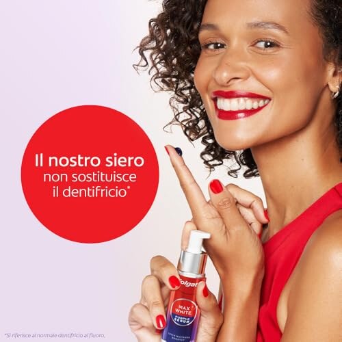 Colgate Max White Purple Serum Sbiancante Denti - immagine 4