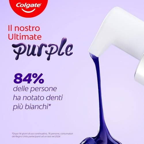Colgate Max White Purple Serum Sbiancante Denti - immagine 9