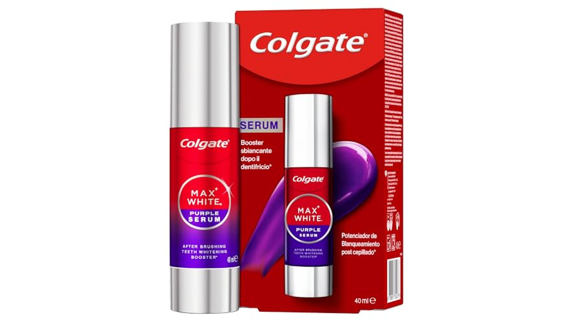 Colgate Max White Purple Serum Sbiancante Denti