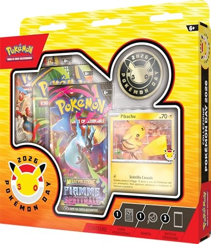 Collezione Pokémon Day 2026 con Carta Olografica - immagine 2