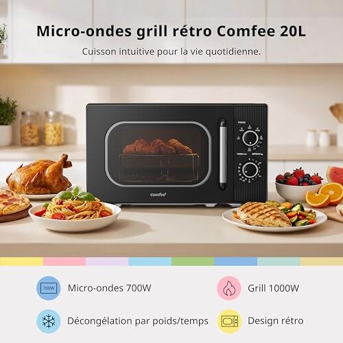 COMFEE' Microonde Compatto 20L con Grill - immagine 1