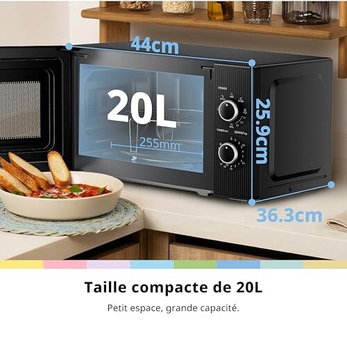 COMFEE' Microonde Compatto 20L con Grill - immagine 8