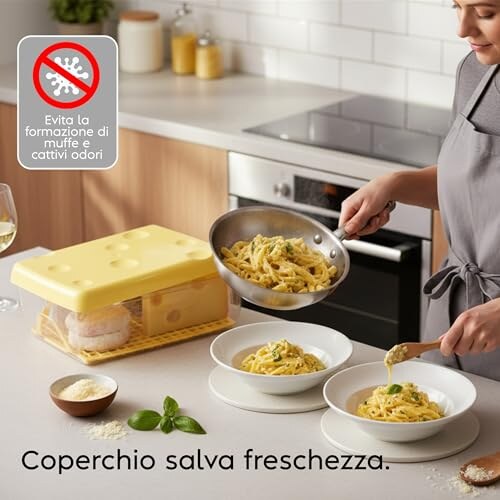 Contenitore Porta Formaggio Snips 3L con Griglia - immagine 2