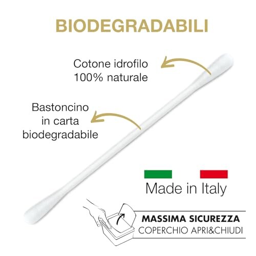 Cotton Sound GOLD Bastoncini Cotonati in Carta Biodegradabile - immagine 1