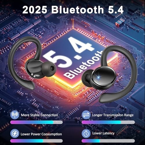 Cuffie Bluetooth 5.4 Sport con Autonomia 50 Ore - immagine 1