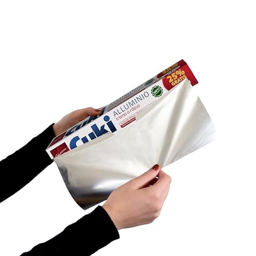 Cuki Alluminio 6 Confezioni con Trama a Rilievo - immagine 3
