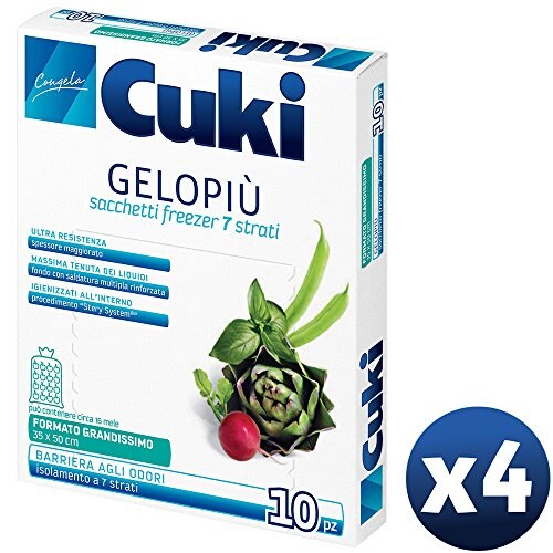 Cuki Gelopiù Sacchetti Freezer 40 Pz - immagine 1