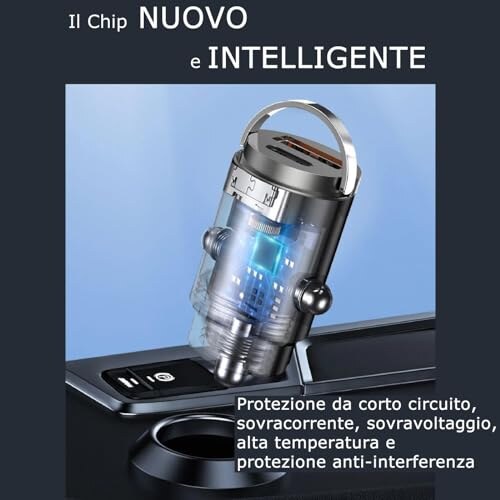 Davilis Caricabatterie Auto Ricarica Rapida 30W - immagine 4