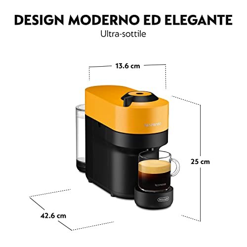De'Longhi Nespresso Vertuo Pop Mango Yellow - immagine 8