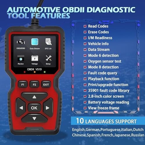 Diagnostica OBD2 per Jaguar - KHDWOB - immagine 1