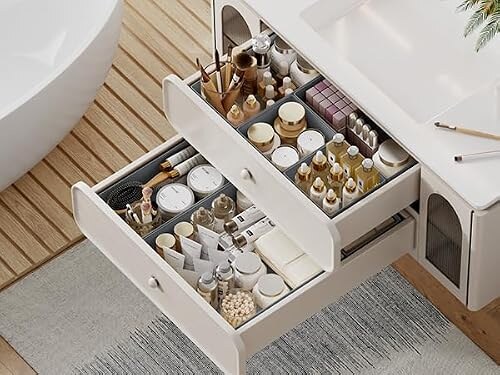 DIMJ Organizer Cassetti 8 Pezzi Pieghevoli - immagine 3