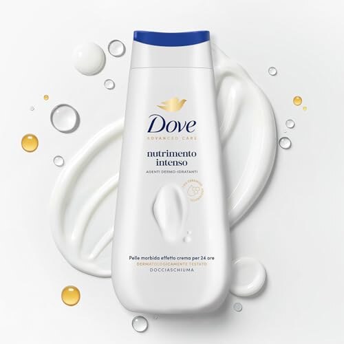 Dove Bagnoschiuma Nutrimento Intenso 6 x 225ml - immagine 4
