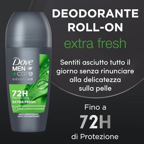 Dove Men+Care Deodorante Roll On Extra Fresh - immagine 2