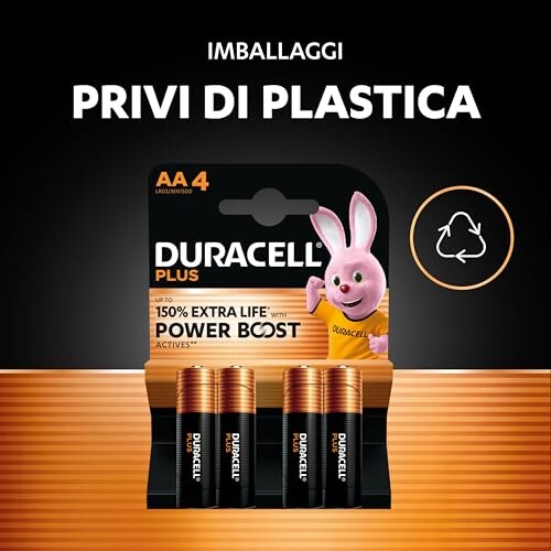 Duracell Batterie Plus AA 8 Pezzi con Power Boost - immagine 5