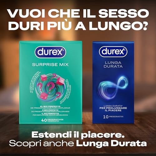 Durex Surprise Mix 40 Preservativi Assortiti - immagine 5
