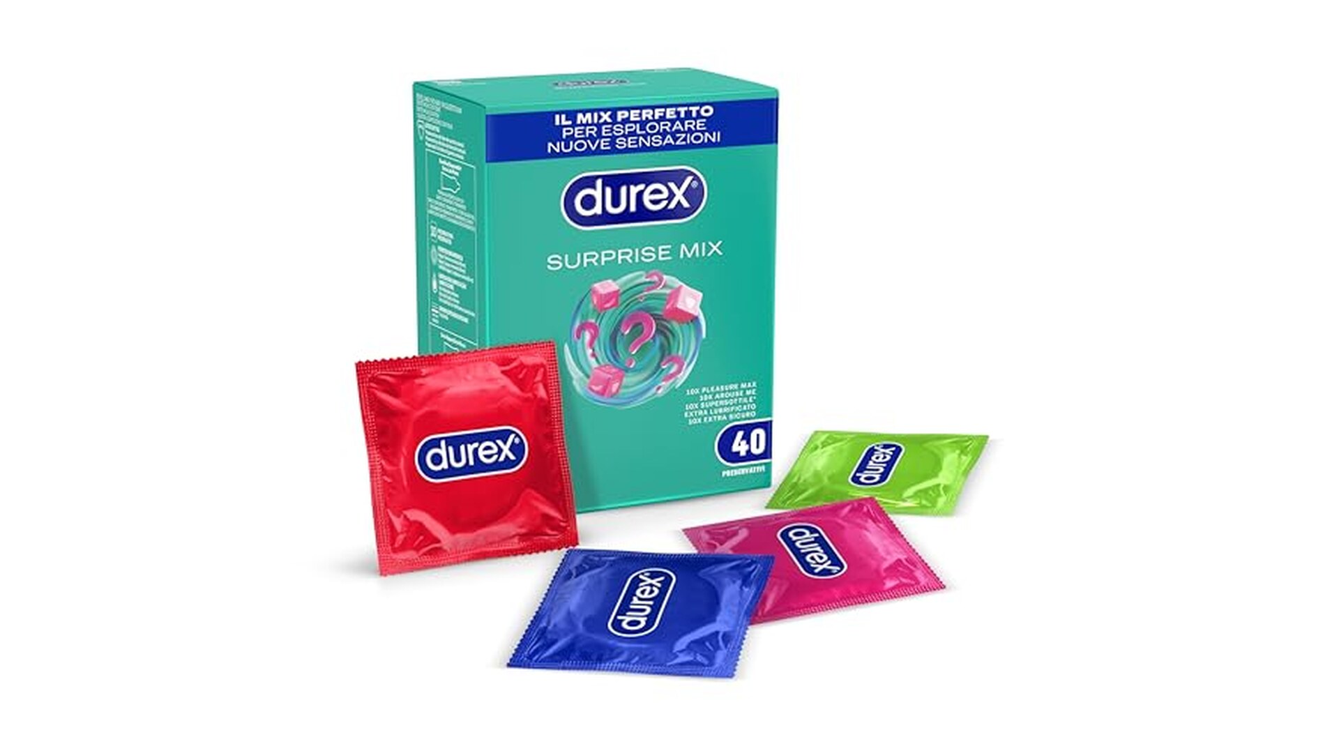 Durex Surprise Mix 40 Preservativi Assortiti
