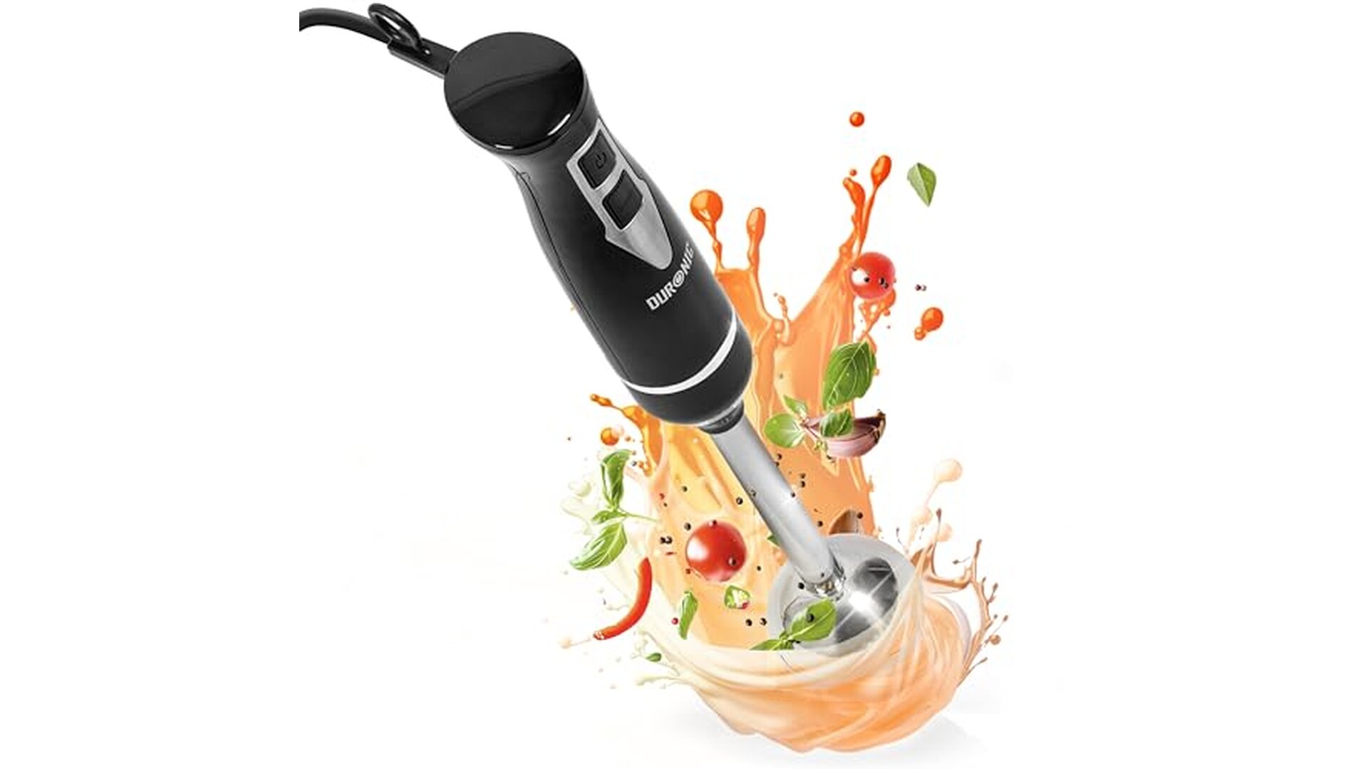 Duronic HB35B Frullatore a Immersione 350W