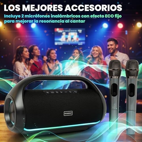 Dynasonic S90 Altoparlante Bluetooth Portatile - immagine 5