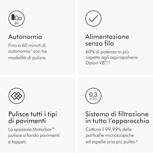 Dyson V11 Aspirapolvere Senza Filo 200 Airwatt - immagine 5