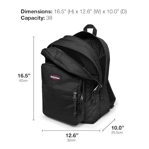 Eastpak Pinnacle Zaino Black Denim - immagine 5