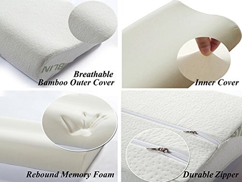Ecosafeter Cuscino Cervicale Memory Foam - immagine 1