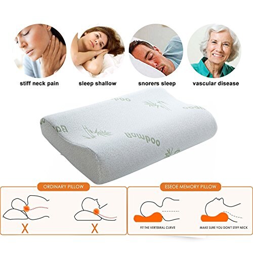 Ecosafeter Cuscino Cervicale Memory Foam - immagine 2