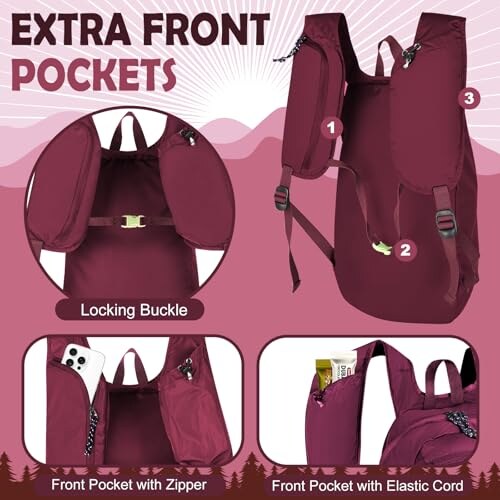 EgoNova Zaino Pieghevole Leggero 12L - immagine 1