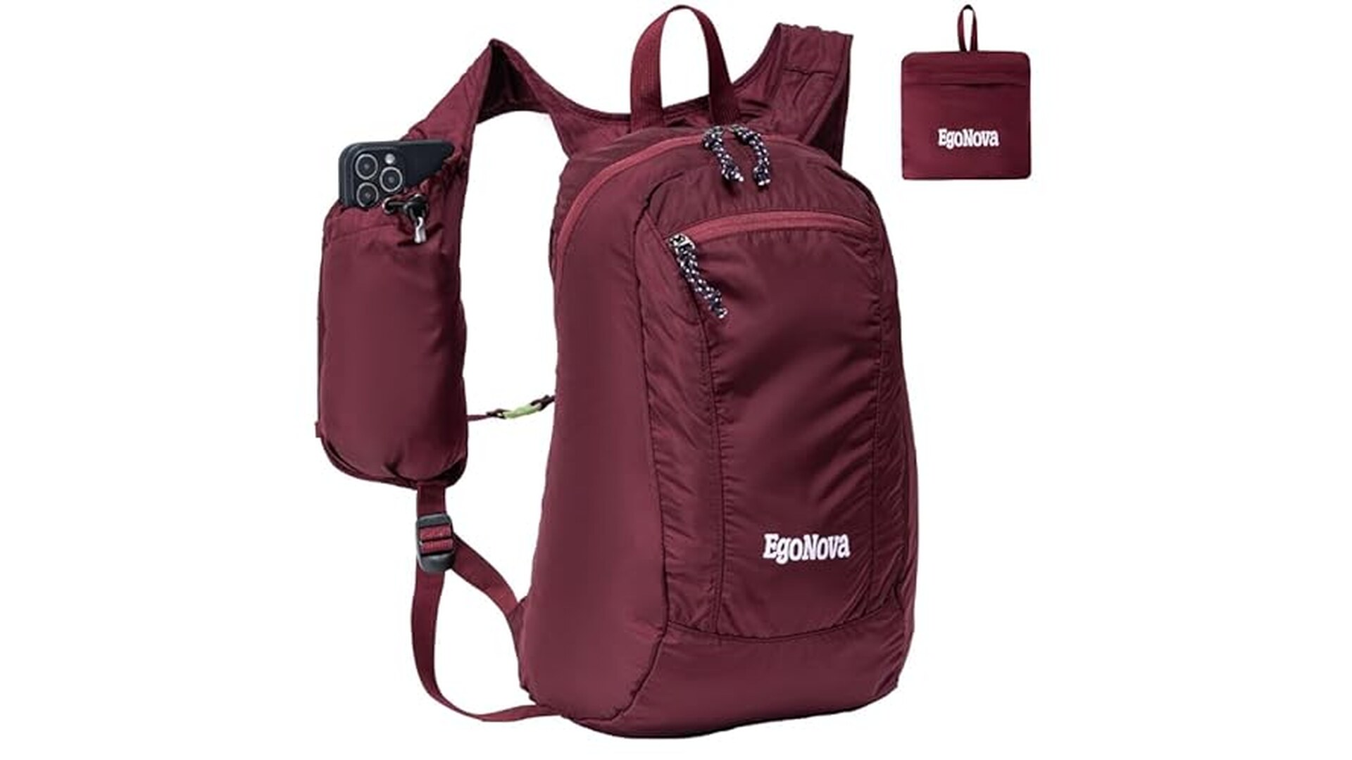EgoNova Zaino Pieghevole Leggero 12L