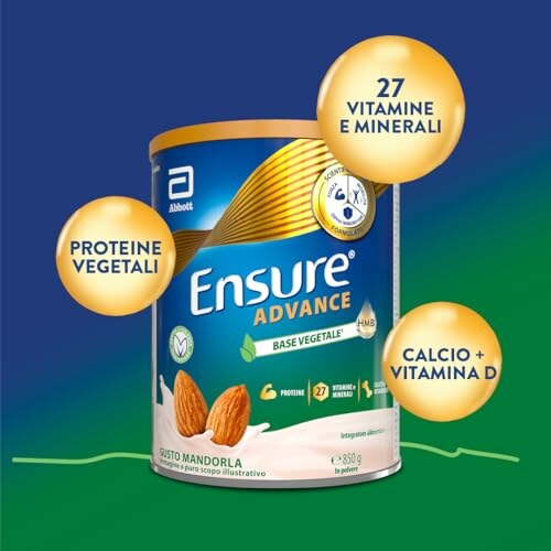 Ensure Advance Integratore in Polvere Gusto Mandorla - immagine 3