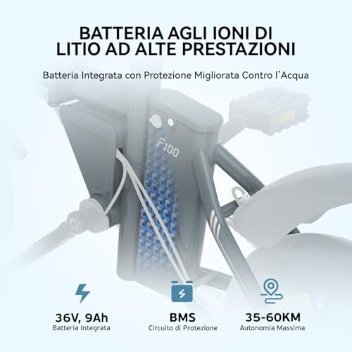 ESKUTE F100 Bici Elettrica Pieghevole 14" - immagine 1
