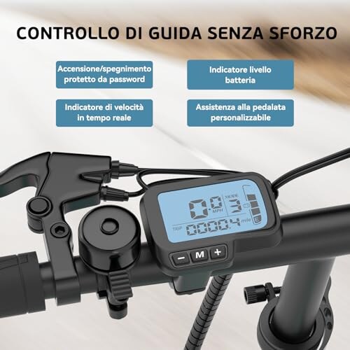 ESKUTE F100 Bici Elettrica Pieghevole 14" - immagine 3