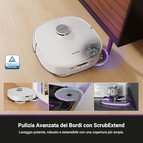 Eureka J15 Ultra Robot Aspirapolvere e Lavapavimenti - immagine 2