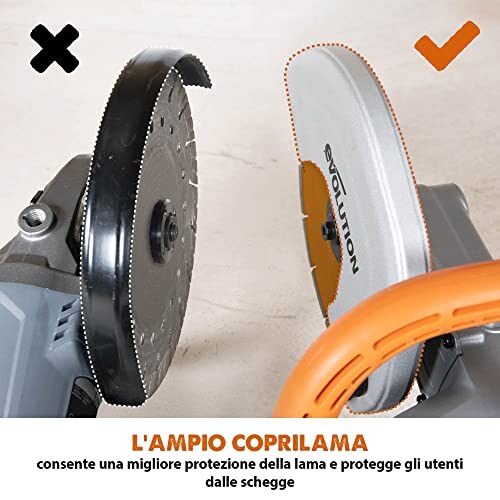 Evolution R255DCT Sega da Cemento 255 mm - immagine 7