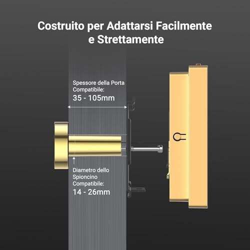 EZVIZ CP2 Spioncino Digitale 1080P - immagine 6