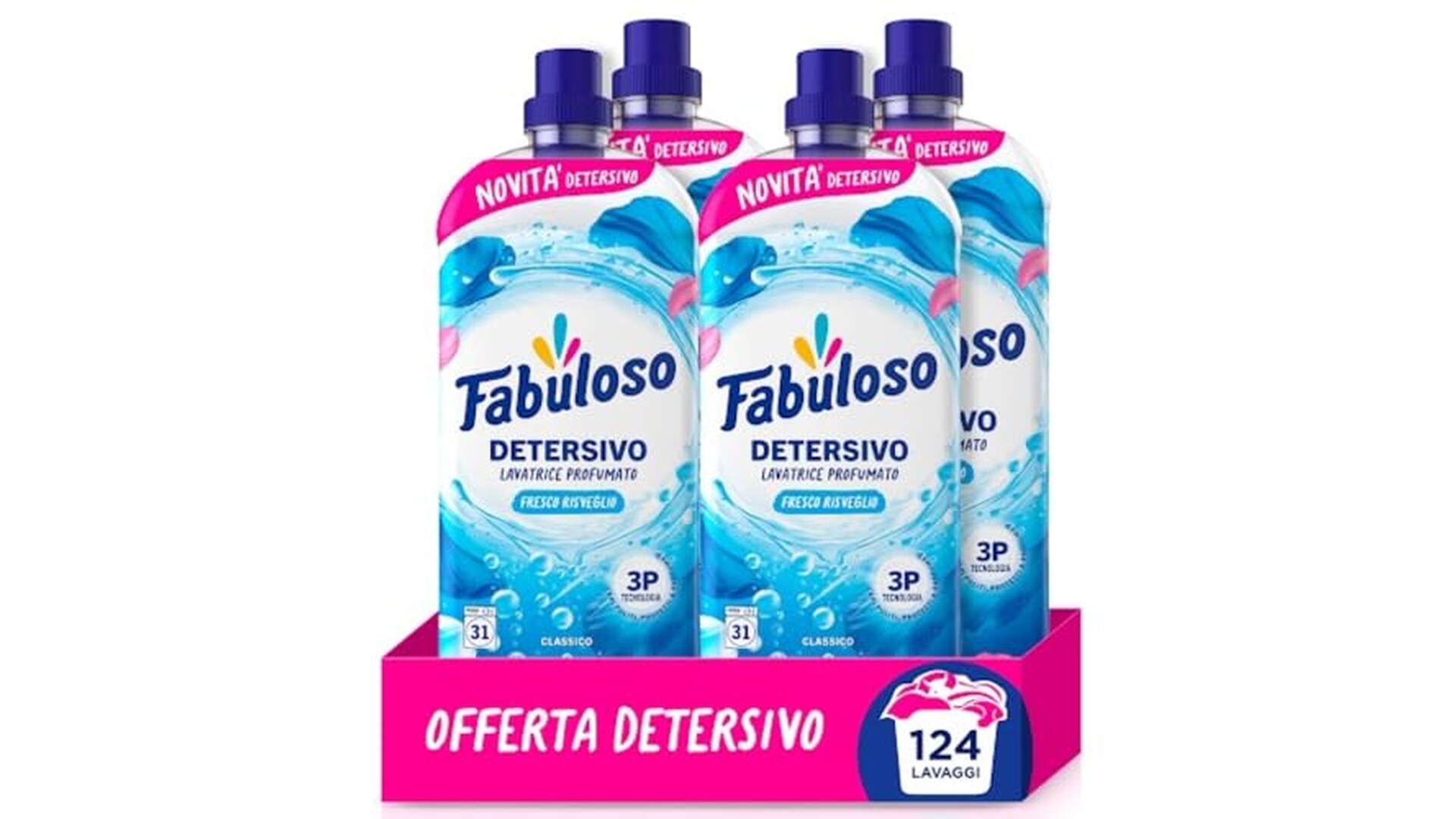Fabuloso Detersivo Lavatrice Fresco Risveglio