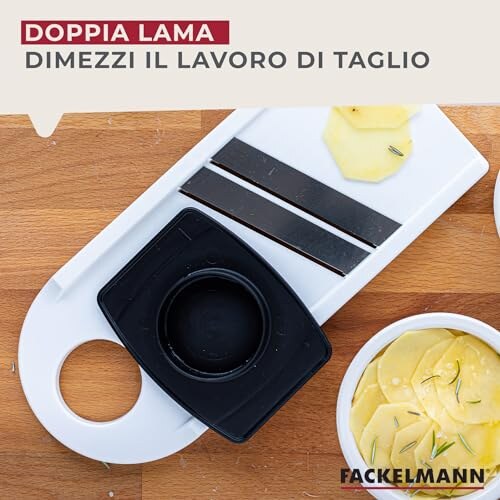 Fackelmann Mandolina Affetta Verdure Manuale - immagine 3