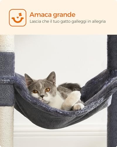 Feandrea Albero per Gatti Alto 143cm - immagine 5