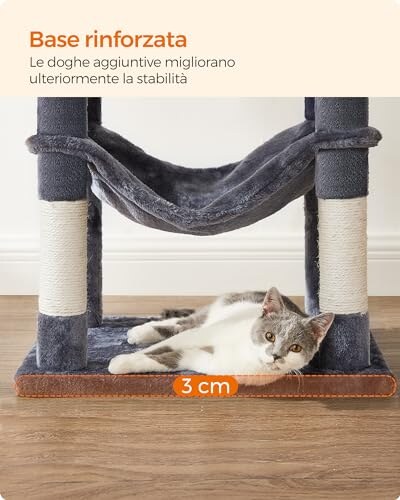 Feandrea Albero per Gatti Alto 143cm - immagine 8