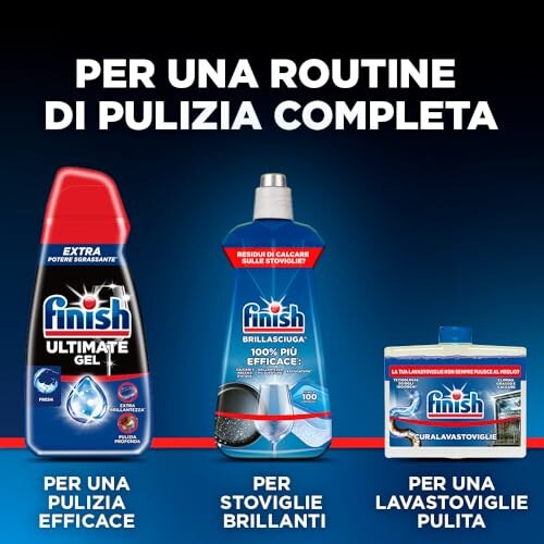 Finish Ultimate Gel Detersivo Lavastoviglie 120 Lavaggi - immagine 4