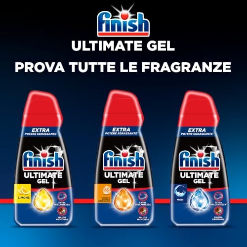 Finish Ultimate Gel Detersivo Lavastoviglie Limone - immagine 5
