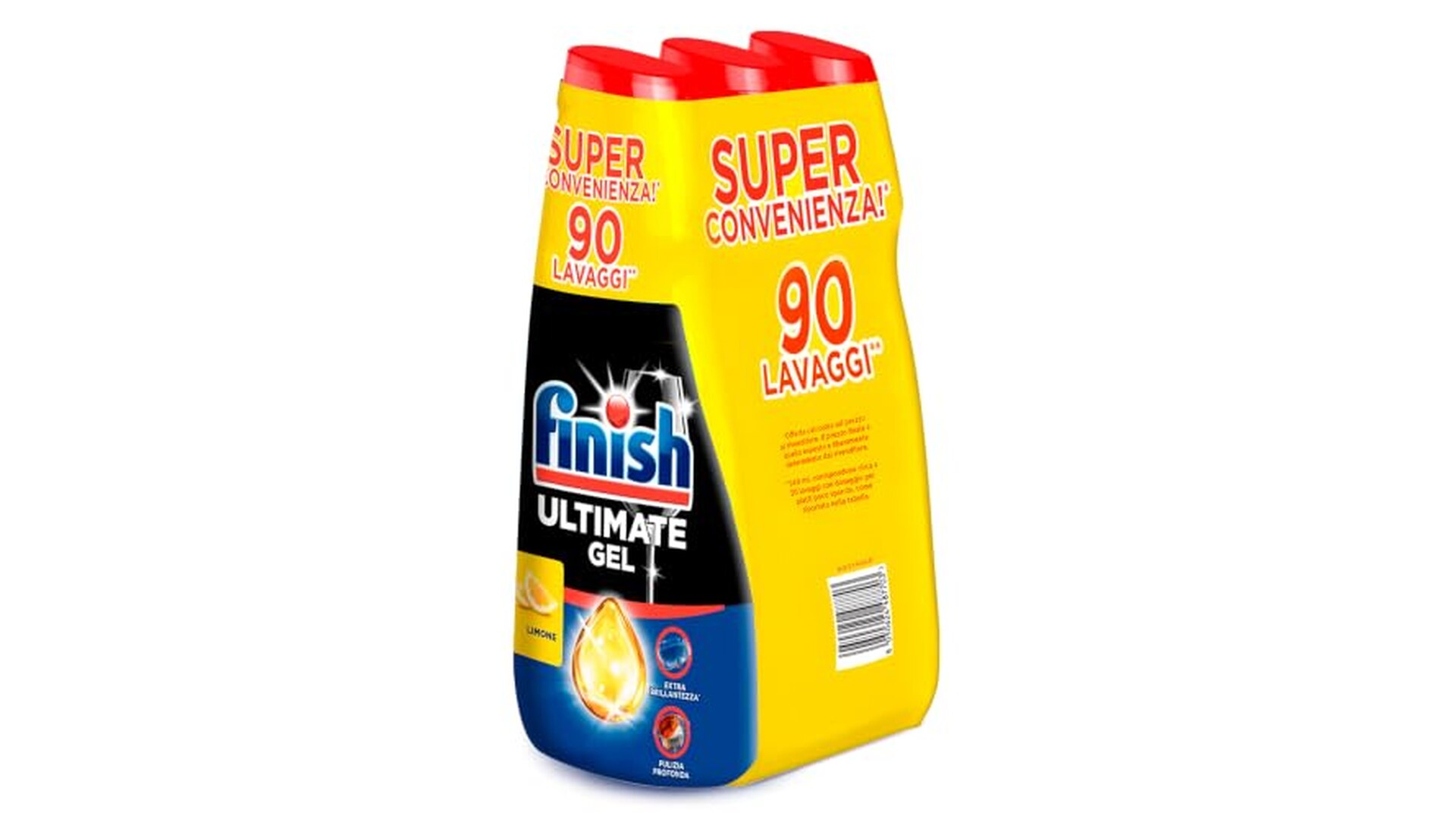 Finish Ultimate Gel Limone 3x540ml